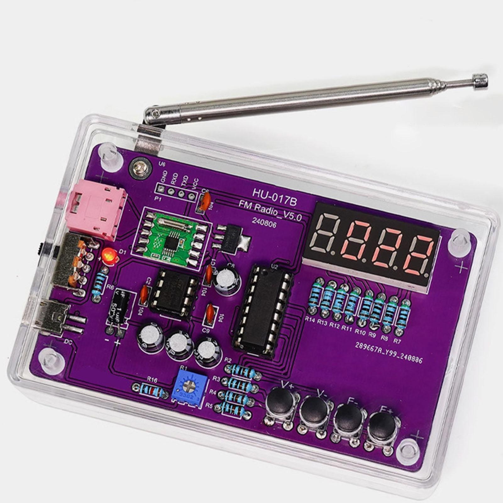 FM Radio Kit Electronic Solder - Diy Electronics Projects For Adults reseña y precio