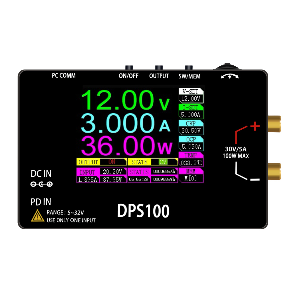 DPS100 Pocket Laboratory DC Po - Dc Power Supply Variable reseña y precio
