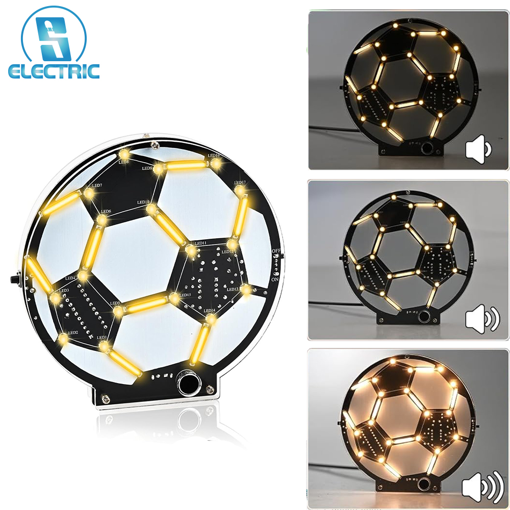 DIY Soccer Ball LED Soldering  - Diy Electronics Filament reseña y precio