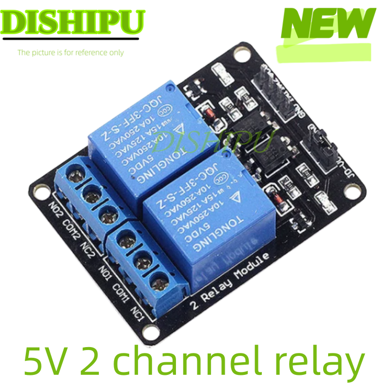 DC 5V 12V 24V 1 2 4 6 8 Channe - Relay Module 5V reseña y precio