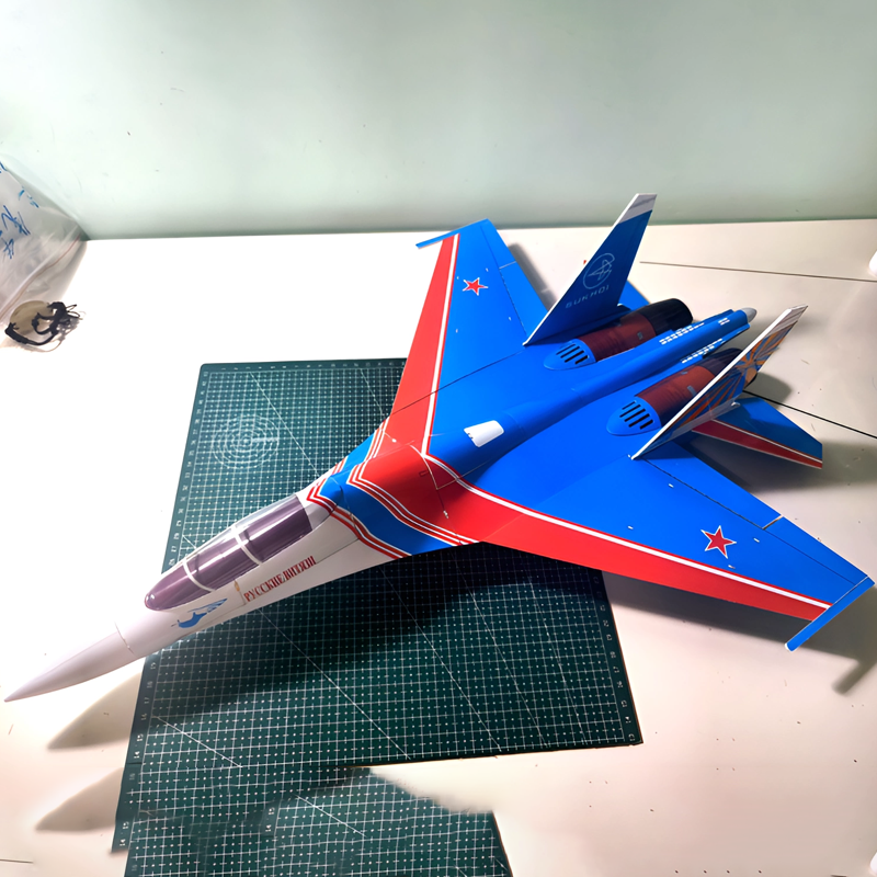 Su-27 Ducted Fan Rc Fighter Du - Diy Electronics For Kids reseña y precio