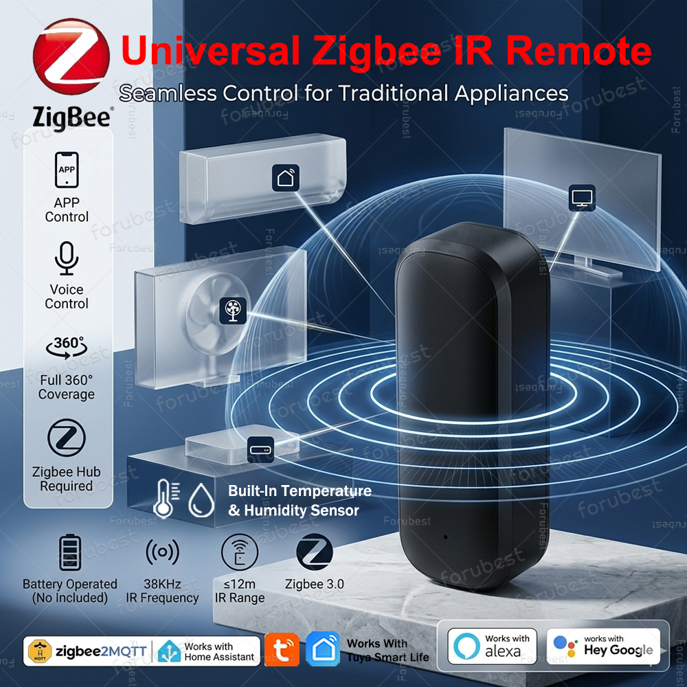 Zigbee IR Remote Control Humid - Ir Infrared Receiver reseña y precio
