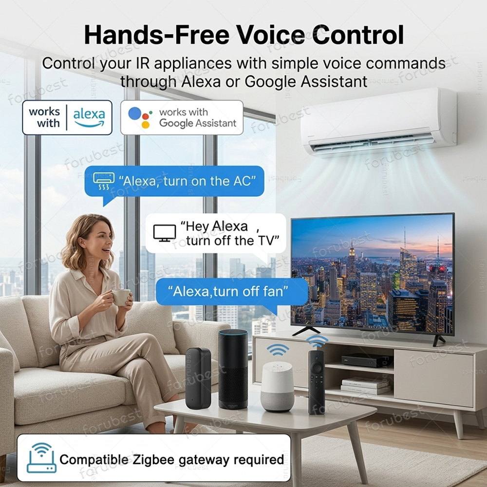 Zigbee IR Remote Control Humid - Ir Infrared Receiver reseña y precio