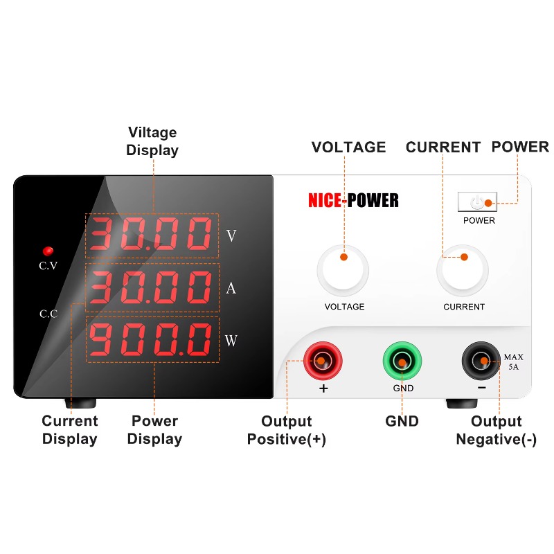 Power R-SPS3030 30V 30A Labora - Dc Power Supply Variable reseña y precio