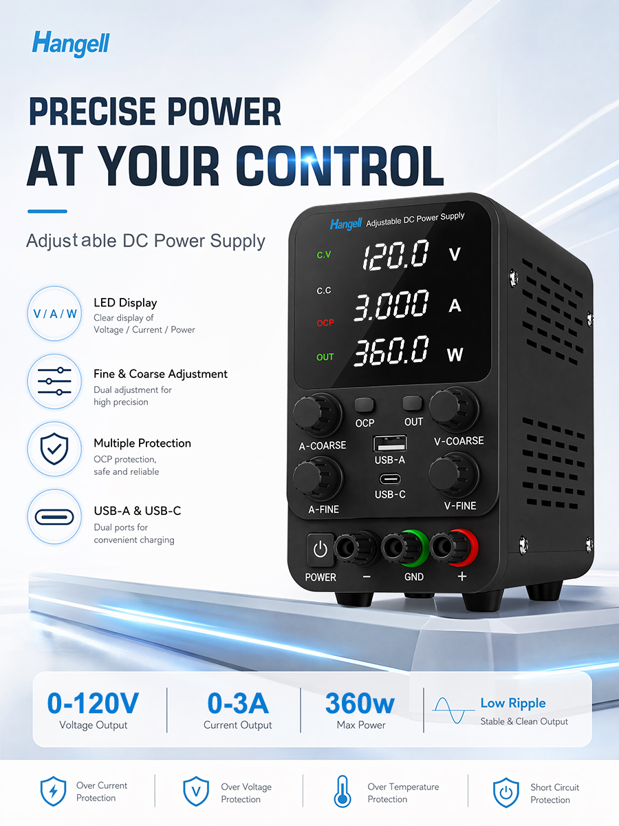 DC Laboratory Power Supply 120 - Dc Power Supply Variable reseña y precio