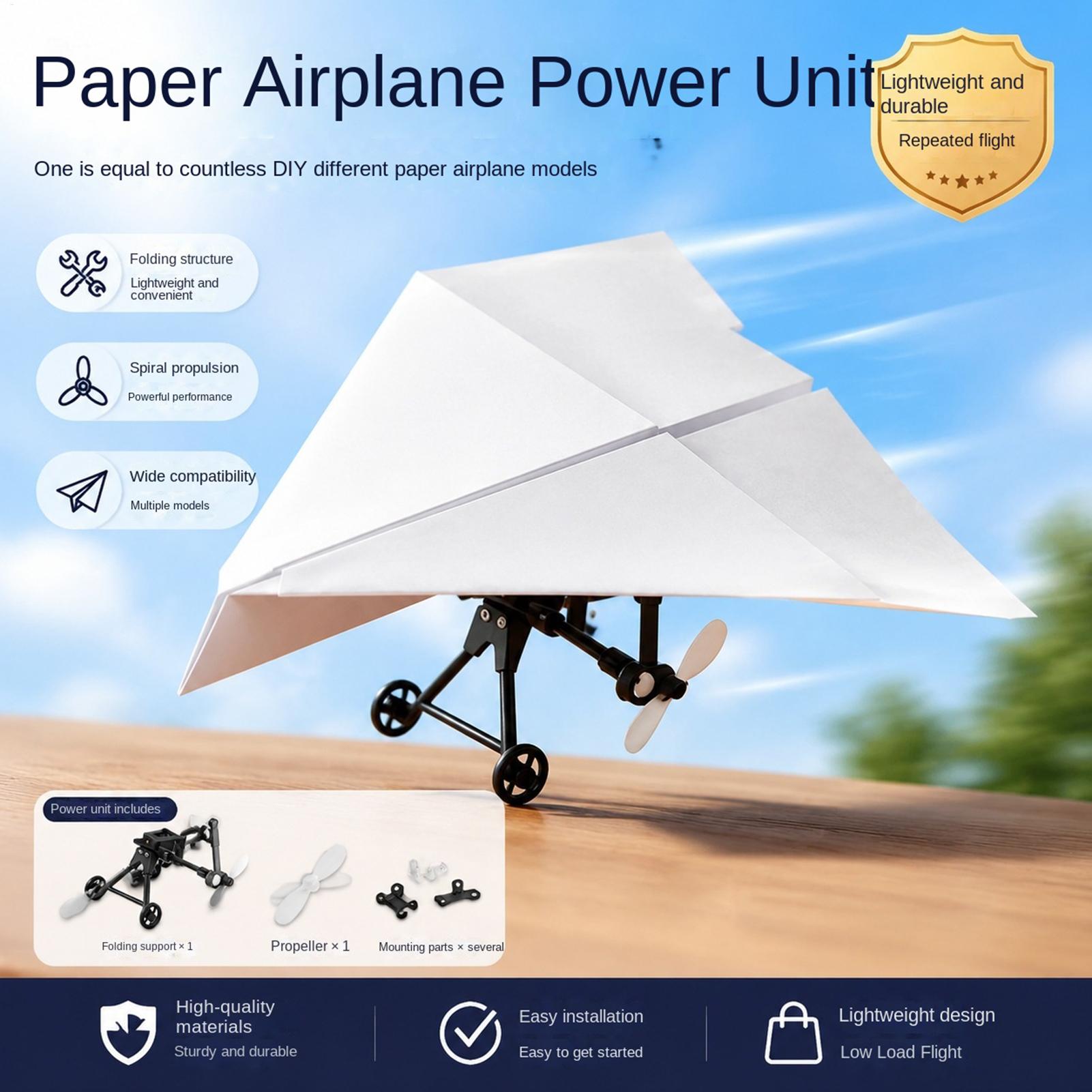 Remote Control Paper Airplane  - Diy Electronics For Kids reseña y precio