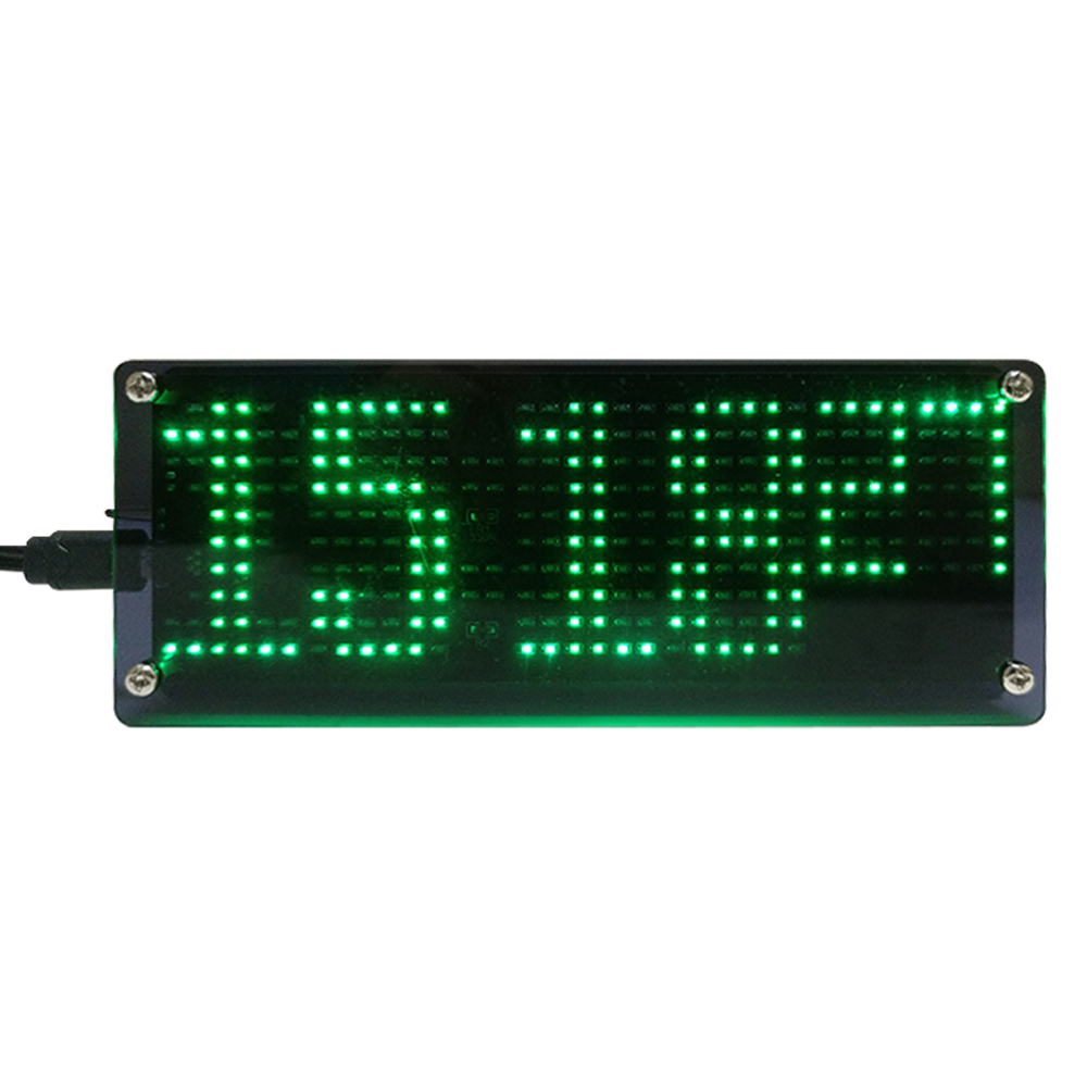 DIY Digital Dot Matrix Clock E - Diy Electronics For Kids reseña y precio