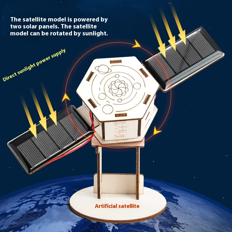 DIY Solar Satellite Artificial - Diy Electronics For Kids reseña y precio