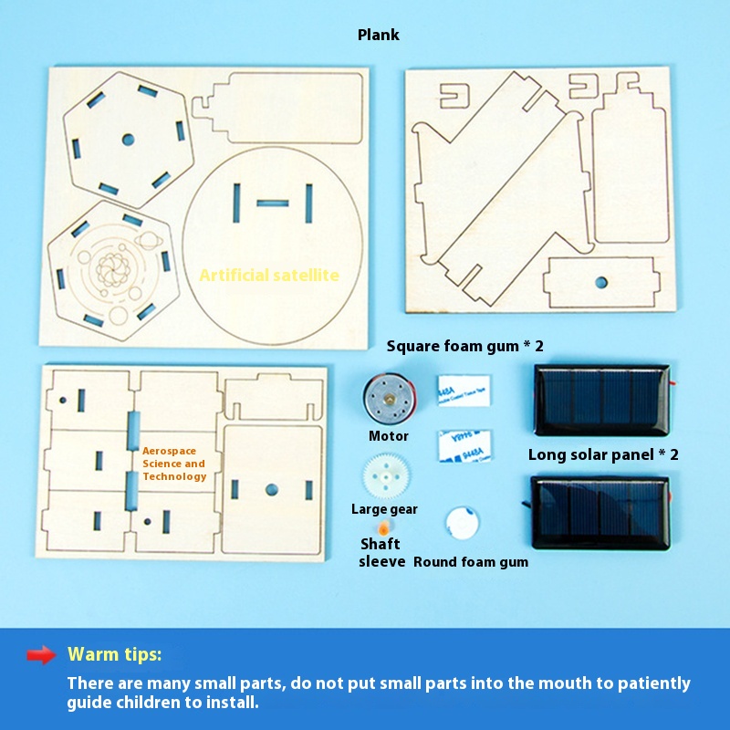 DIY Solar Satellite Artificial - Diy Electronics For Kids reseña y precio