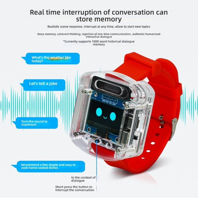 AI Voice Control Watch Recharg - Diy Electronics Projects For Adults reseña y precio