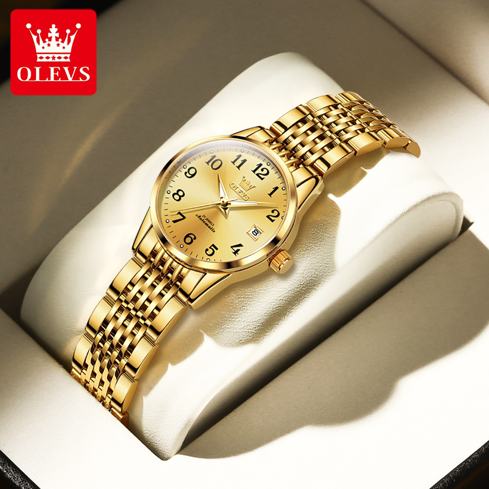 OLEVS 6666 Woman Watch Fashion - Push Button Tactile reseña y precio