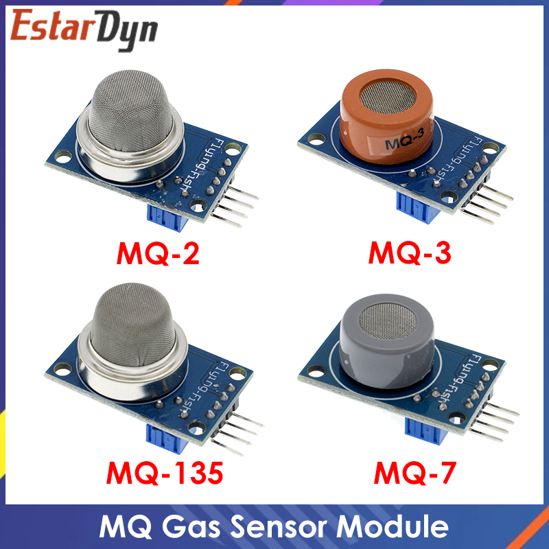 MQ-2 MQ-3 MQ-7 MQ-135 Detectio - Diy Analog Electronics reseña y precio