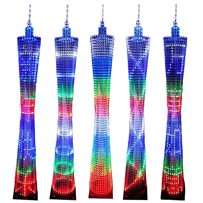 64 Layers Canton Tower DIY Ele - Useful Diy Electronics reseña y precio