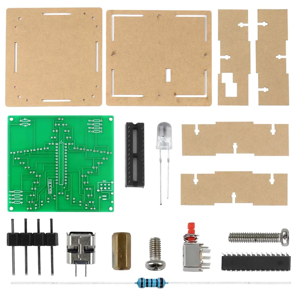 DIY Electronic Kit 3D Five-Poi - Diy Electronics Projects For Adults reseña y precio