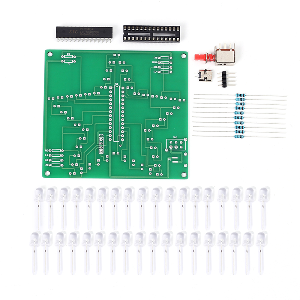 DIY Electronic Kit 3D Five-Poi - Diy Electronics Projects For Adults reseña y precio