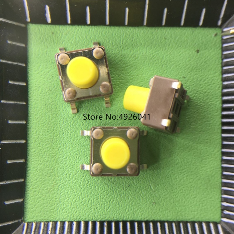 10PCS New Original DTSM-63N/Y- - Push Button Tactile reseña y precio
