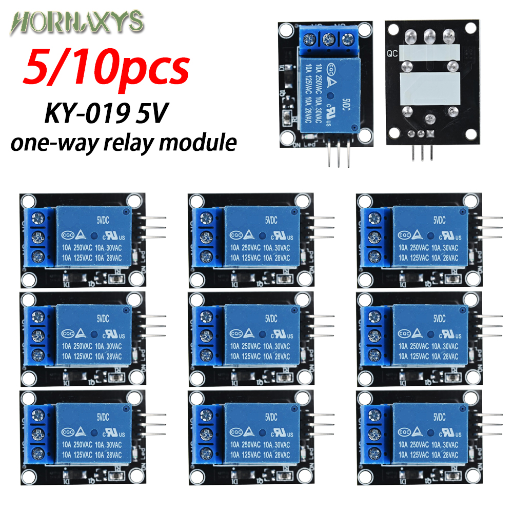10/5pcs 5V 1 Channel Relay Mod - Relay Module 5V reseña y precio