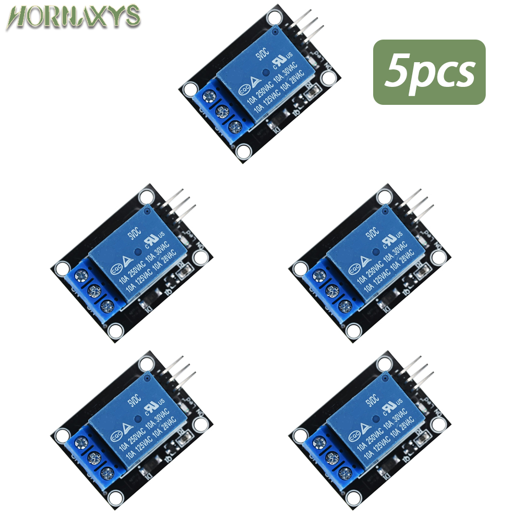 10/5pcs 5V 1 Channel Relay Mod - Relay Module 5V reseña y precio