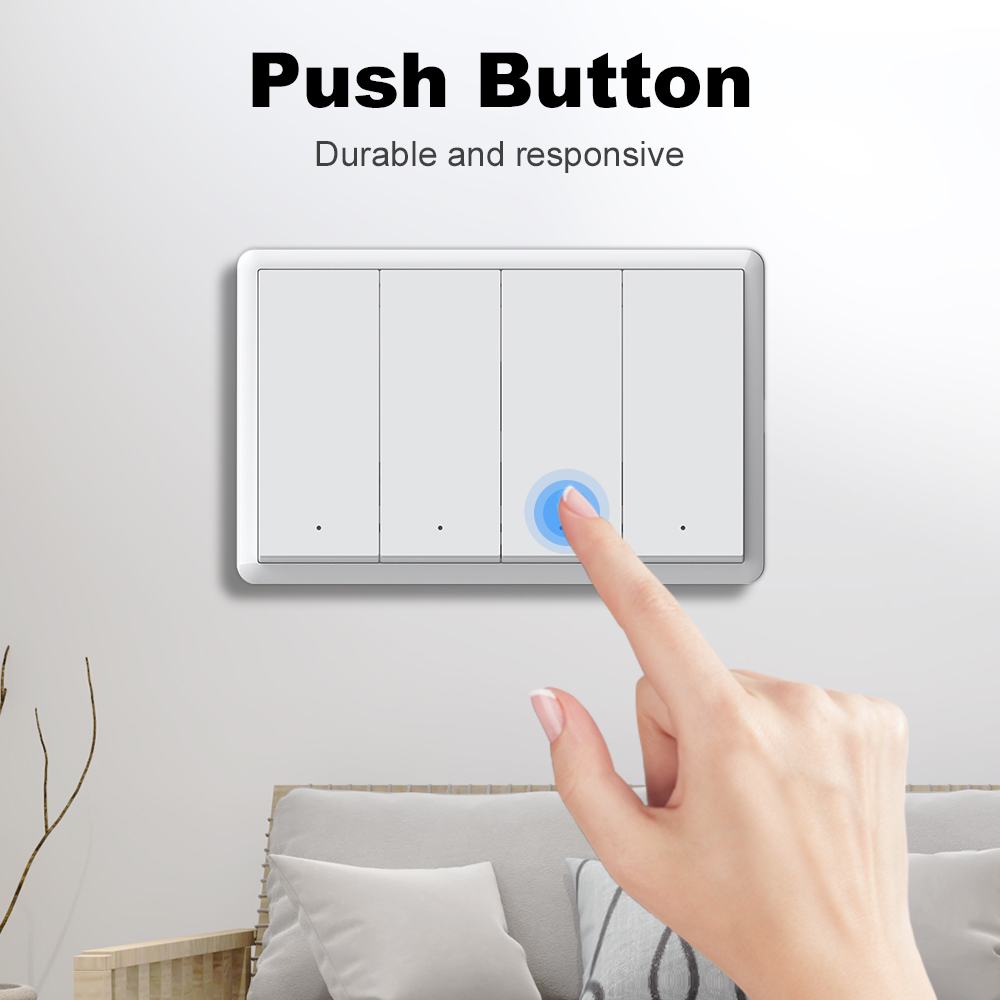 MANHOT ZigBee3.0 Smart Switch  - Push Button Tactile reseña y precio