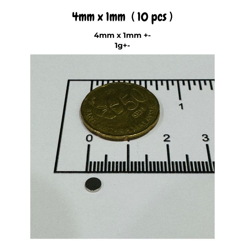 20/50pcs 4x1mm & 5x2mm Magnets - Useful Diy Electronics reseña y precio