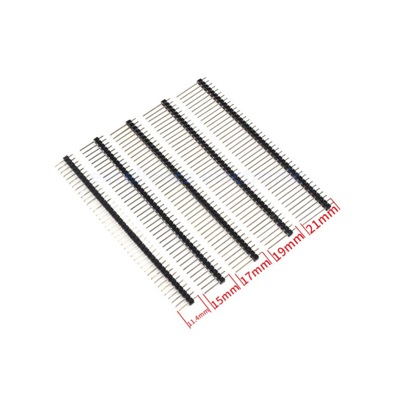 10PCS 2.54mm Single Row Male C - Male Female Header Pin reseña y precio