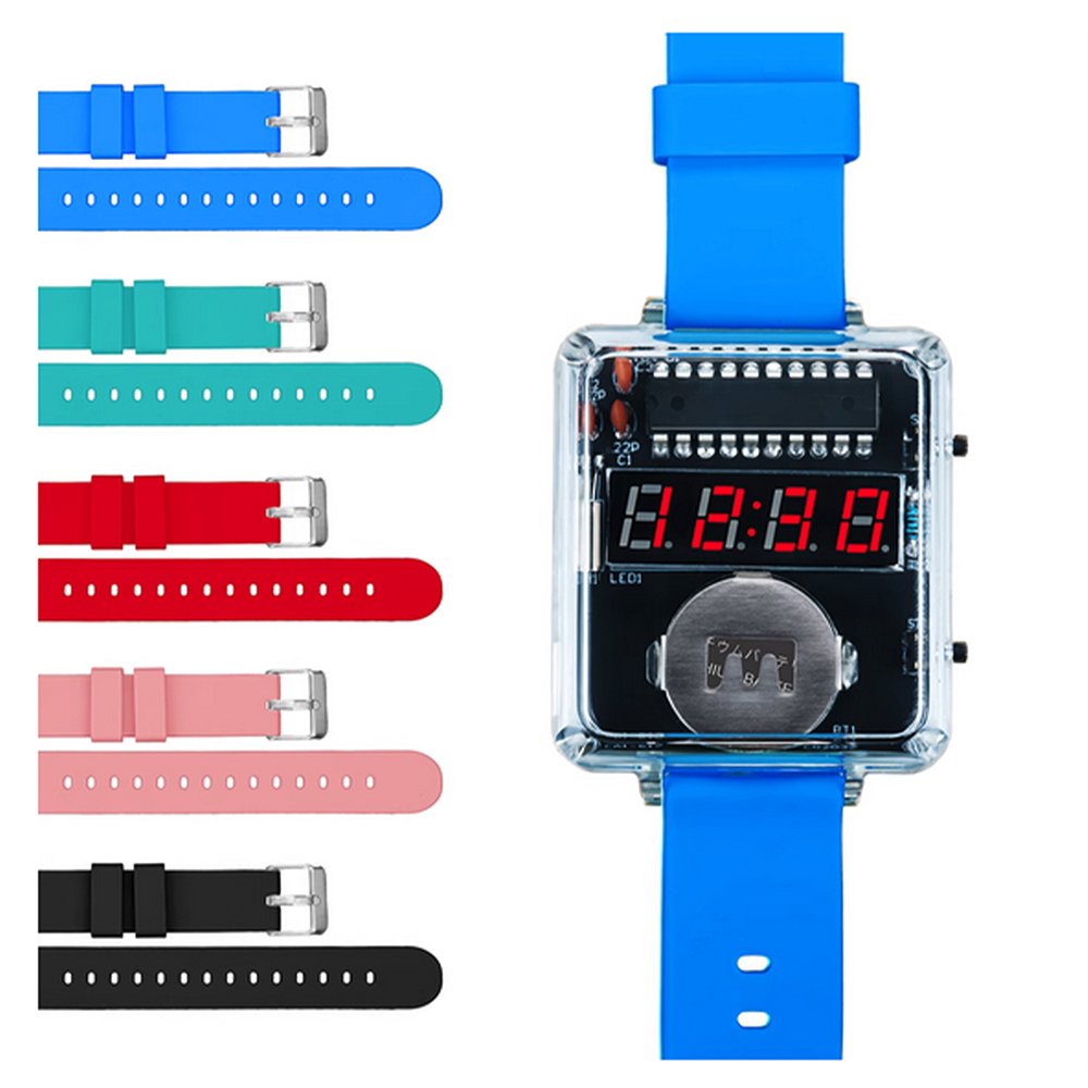 DIY Electronic Watch Kit 0.28' - Diy Electronics For Kids reseña y precio