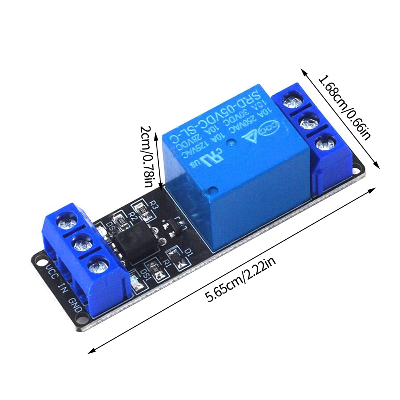 1 Channel Electromagnetic Rela - Relay Module 5V reseña y precio