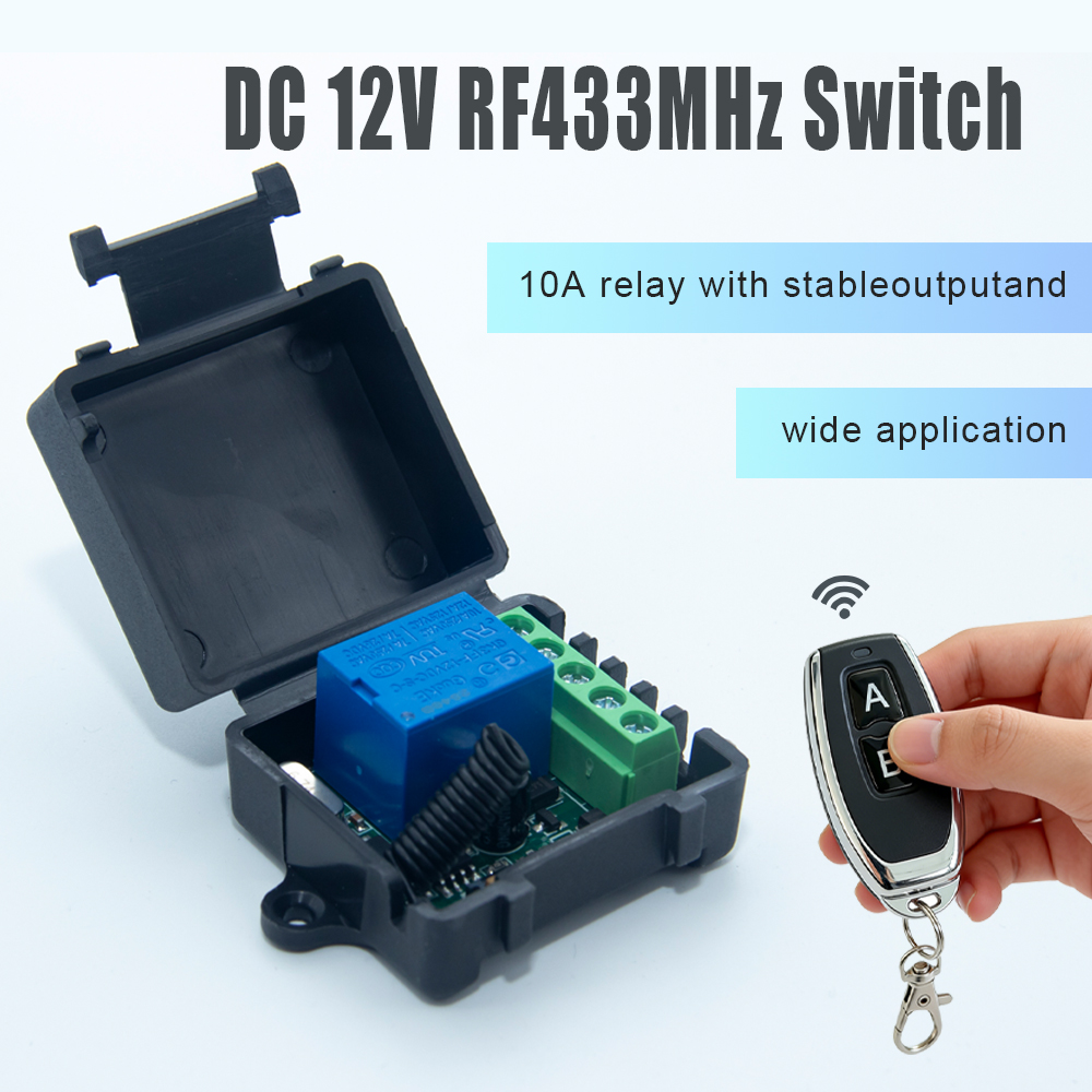 5 PCS 433MHz Wireless Remote C - Relay Module 5V reseña y precio